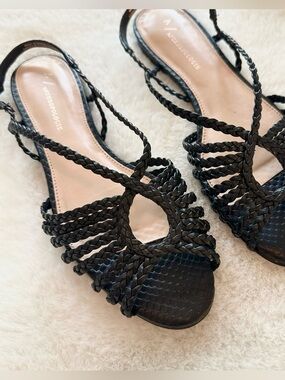 Anthropologie Strappy Flat Sandals